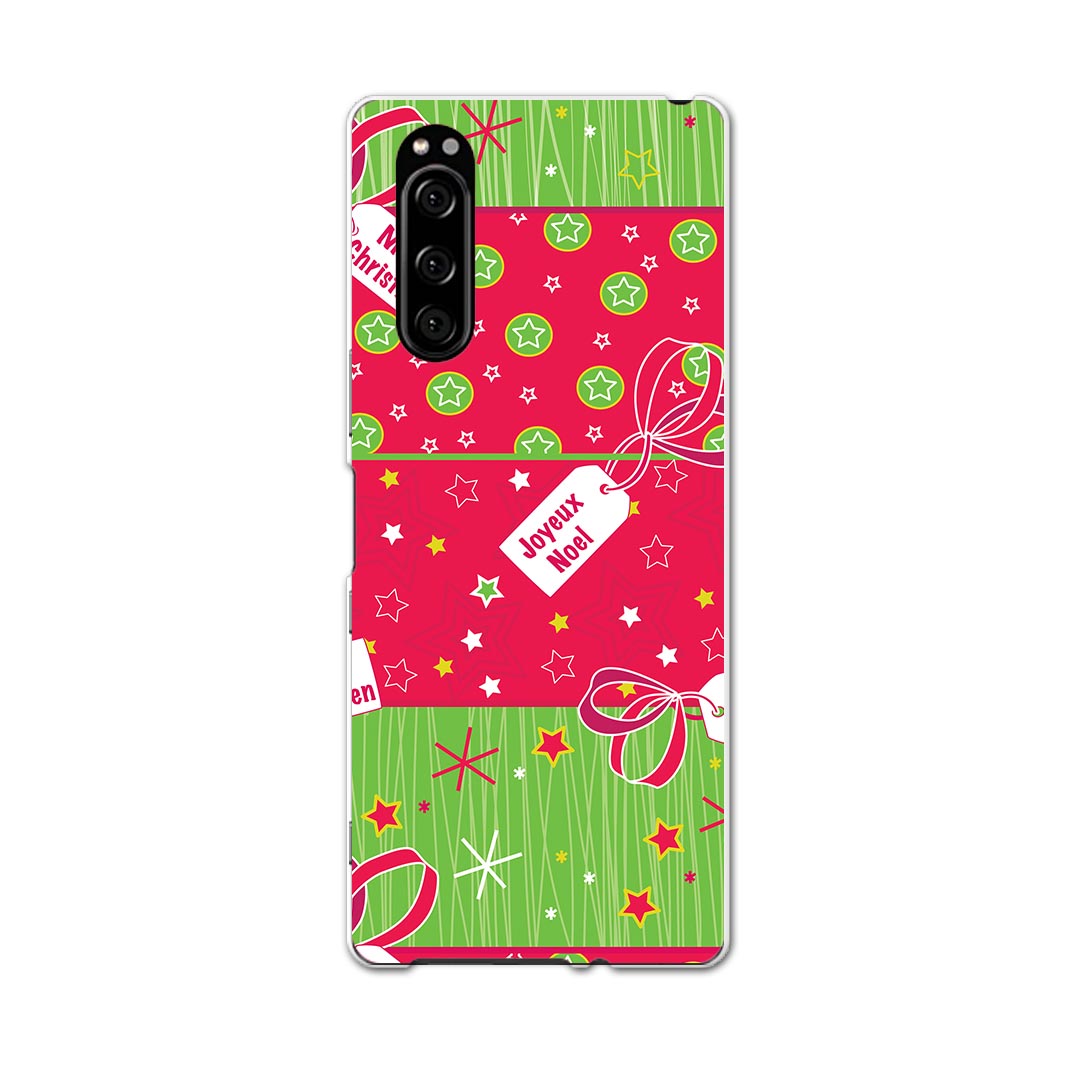 SO-01M Xperia 5 エクスペリア ファイブ so01m docomo ドコモ スマホ カバー 全機種対応 あり ケース スマホケース スマホカバー TPU ソフトケース 004671 クリスマス　星