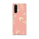 902SO Xperia 5 エクスペリア ファイブ 902so softbank ソフトバンク スマホ カバー 全機種対応 あり ケース スマホケース スマホカバー TPU ソフトケース 011068 花 フラワー ピンク(2)