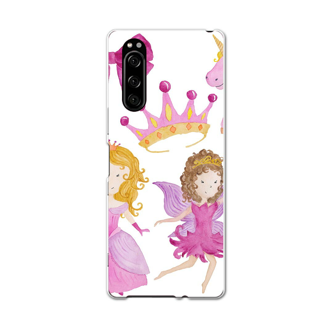 樂天商城 - SO-01M Xperia 5 エクスペリア ファイブ so01m docomo ドコモ スマホ カバー 全機種対応 あり ケース スマホケース スマホカバー TPU ソフトケース 013592 プリンセス　姫　女の子