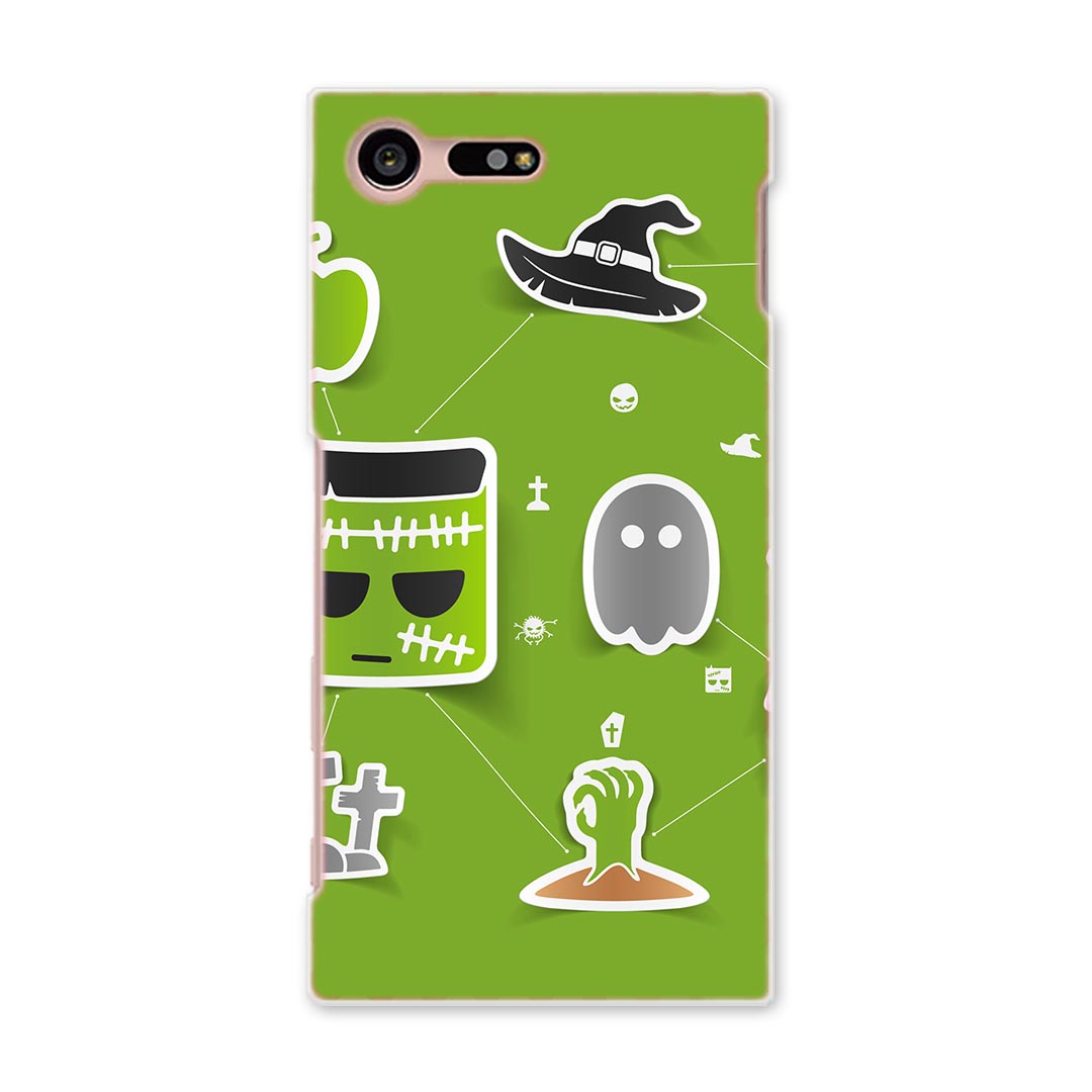 SO-02J Xperia Z compact エクスペリア so02j docomo ドコモ スマホ カバー スマホケース スマホカバー PC ハードケース ハロウィン キャラクター ユニーク 007116