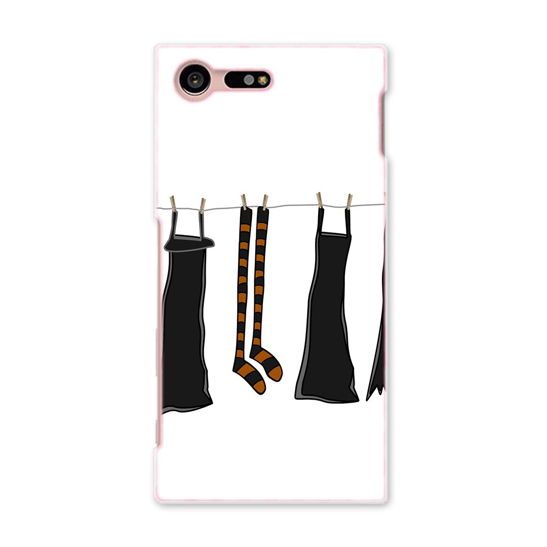 SO-02J Xperia Z compact エクスペリア so02j docomo ドコモ スマホ カバー スマホケース スマホカバー PC ハードケース ハロウィン 魔女 イラスト その他 007481
