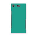 SO-02K XPERIA XZ1 Compact エクスペリア so02k docomo ドコモ スマホ カバー スマホケース スマホカバー PC ハードケース シンプル 無地 緑 その他 009012