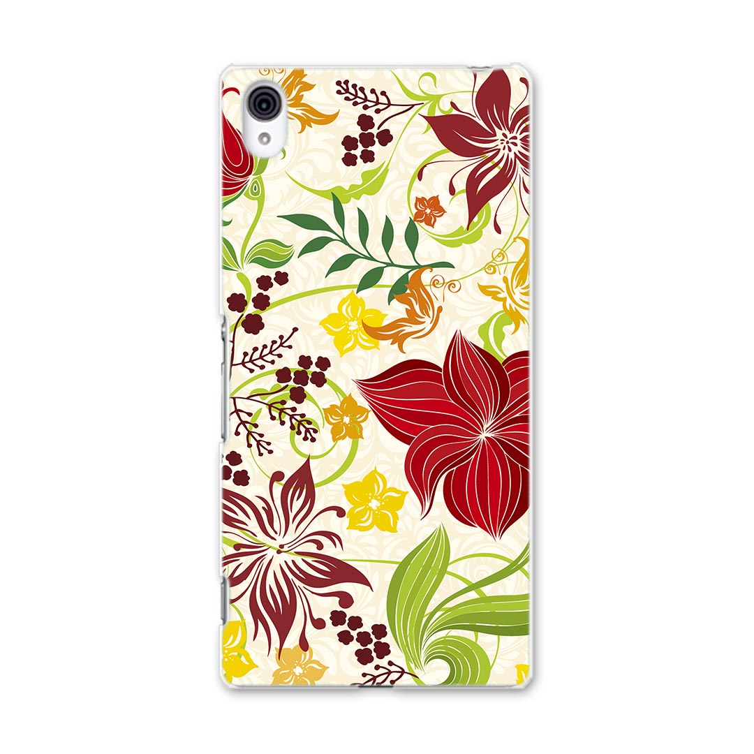 SO-03G Xperia Z4 エクスペリア so03g docomo ドコモ スマホ カバー スマホケース スマホカバー TPU ソフトケース 花 植物 フラワー 001316