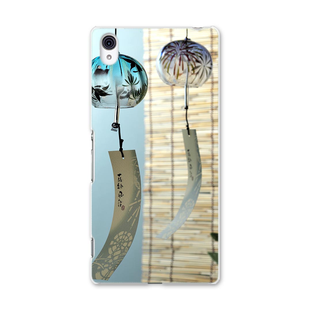 SO-03G Xperia Z4 エクスペリア so03g docomo ドコモ スマホ カバー スマホケース スマホカバー TPU ソフトケース 夏 風鈴 写真 写真・風景 002780