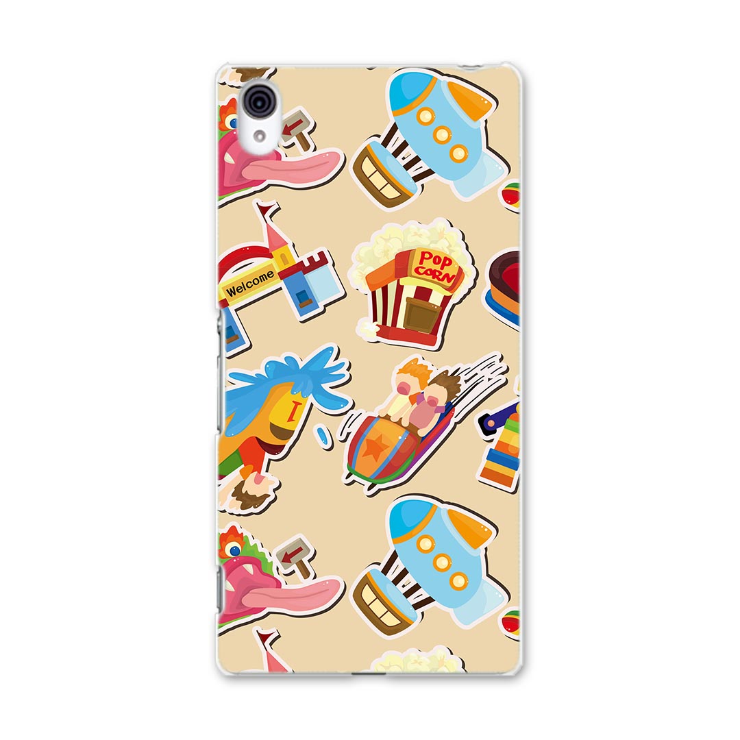 SO-03G Xperia Z4 エクスペリア so03g docomo ドコモ スマホ カバー スマホケース スマホカバー TPU ソフトケース モンスター キャラクター ポップ ラブリー 003961