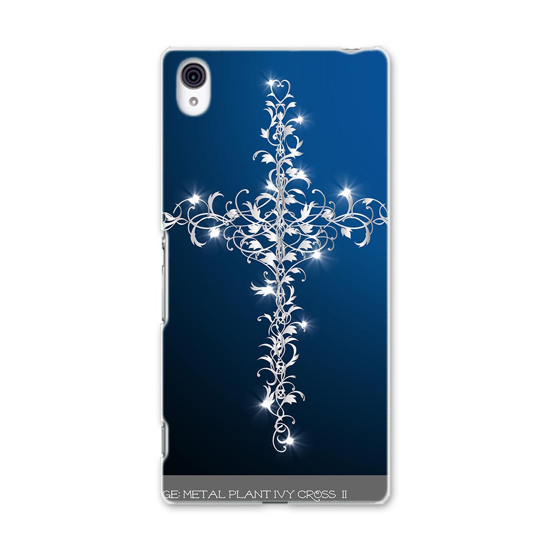 SO-03G Xperia Z4 エクスペリア so03g docomo ドコモ スマホ カバー スマホケース スマホカバー TPU ソフトケース クロス 十字架 クール 005879