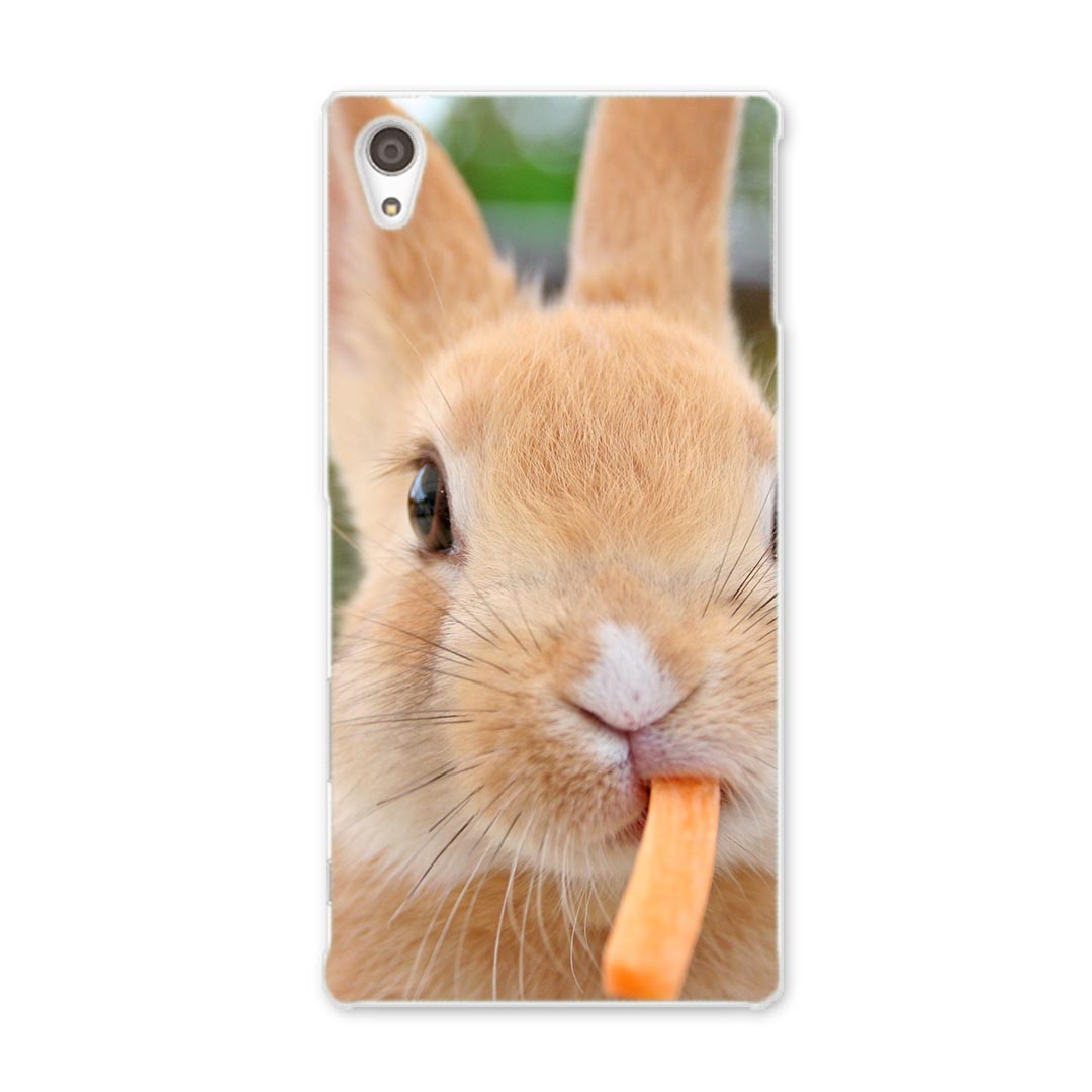 SO-03H Xperia Z5 premium エクスペリア プレミアム so03h docomo ドコモ スマホ カバー スマホケース スマホカバー TPU ソフトケース うさぎ 動物 写真 アニマル 002807