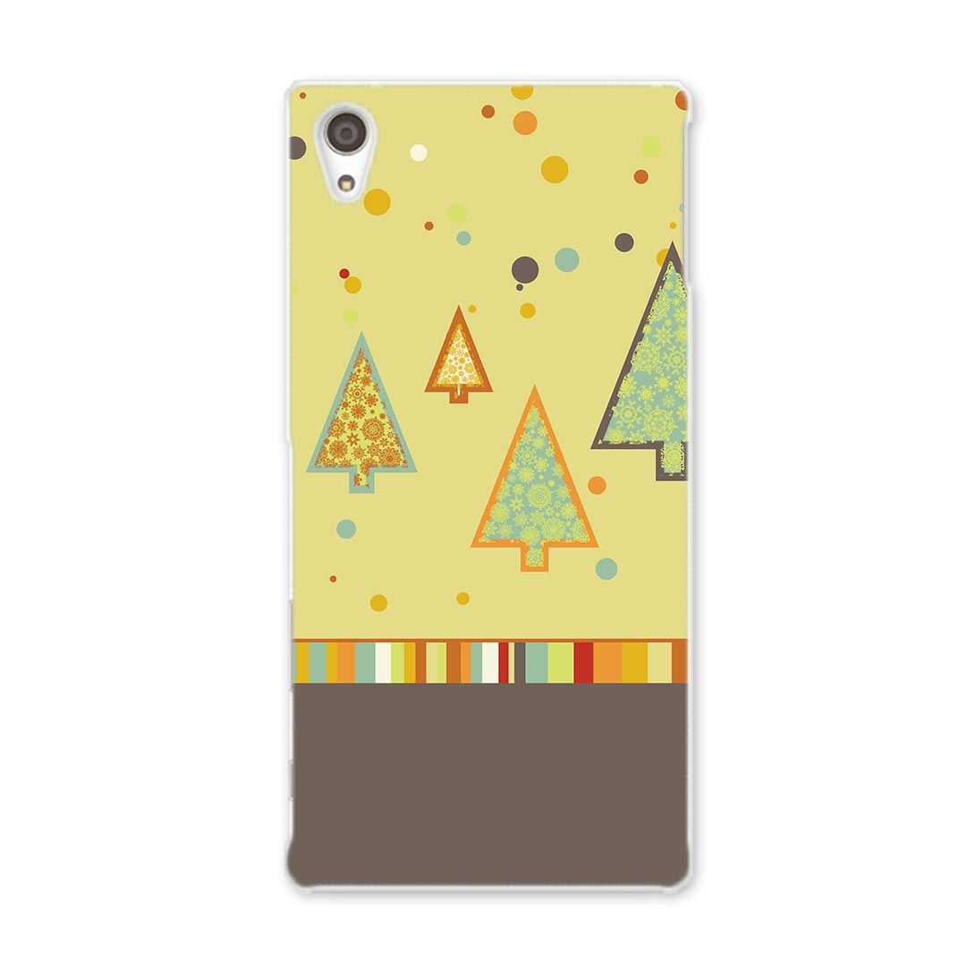 Mobile Phone Cases - SO-03H Xperia Z5 premium エクスペリア プレミアム so03h docomo ドコモ スマホ カバー スマホケース スマホカバー TPU ソフトケース 雪 結晶 イラスト その他 006703