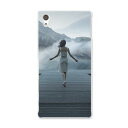 SO-03H Xperia Z5 premium エクスペリア プレミアム so03h docomo ドコモ スマホ カバー スマホケース スマホカバー TPU ソフトケース 写真 山 湖 人物 写真・風景 007514(2)