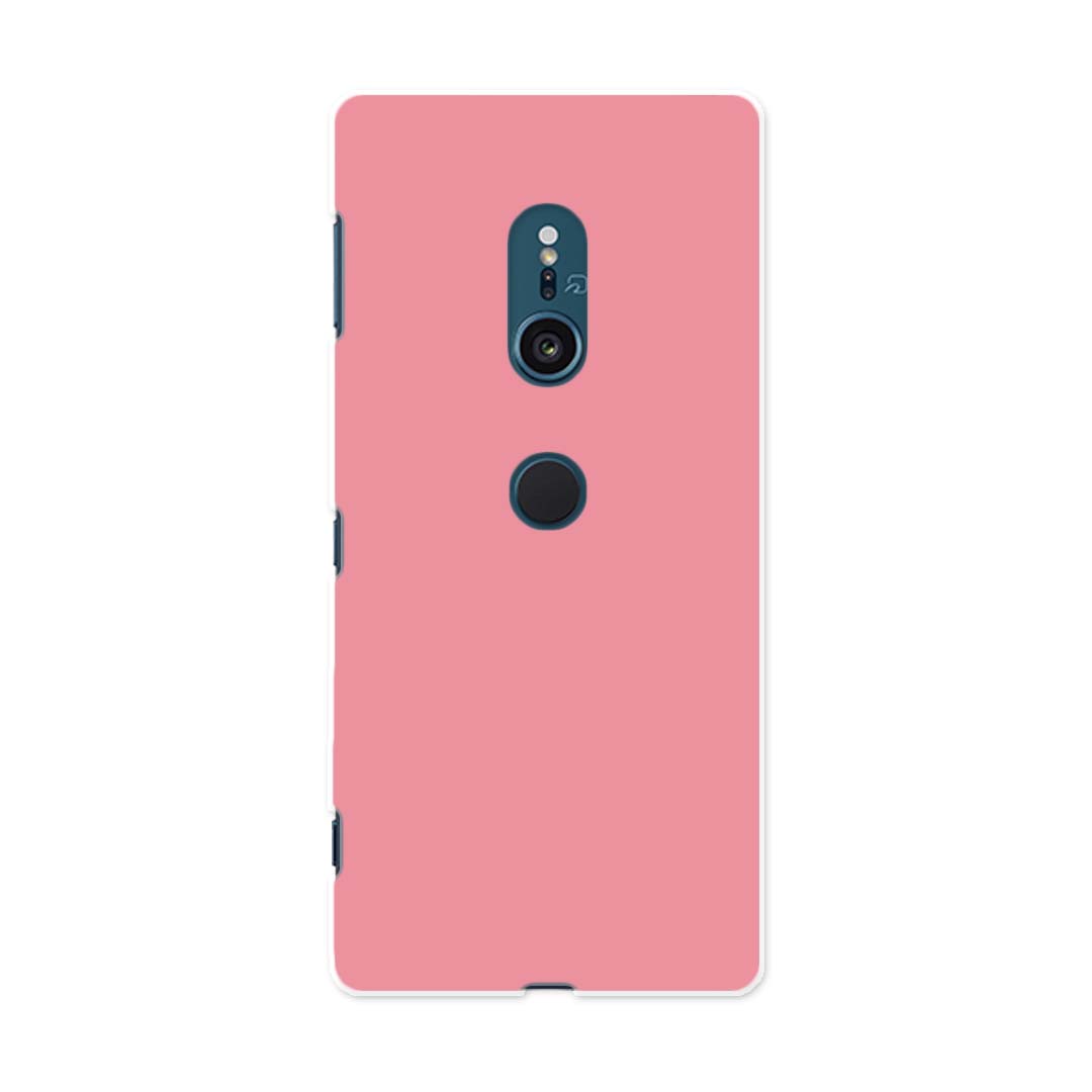 702SO XPERIA XZ2 エクスペリア エックスゼットツー 702so softbank ソフトバンク スマホ カバー ケース スマホケース スマホカバー PC ハードケース 009009 シンプル 無地 ピンク
