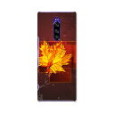 SO-03L Xperia 1 エクスペリア ワン docomo ドコモ so03l スマホ カバー 全機種対応 あり ケース スマホケース スマホカバー TPU ソフトケース 001253 紅葉 秋(2)