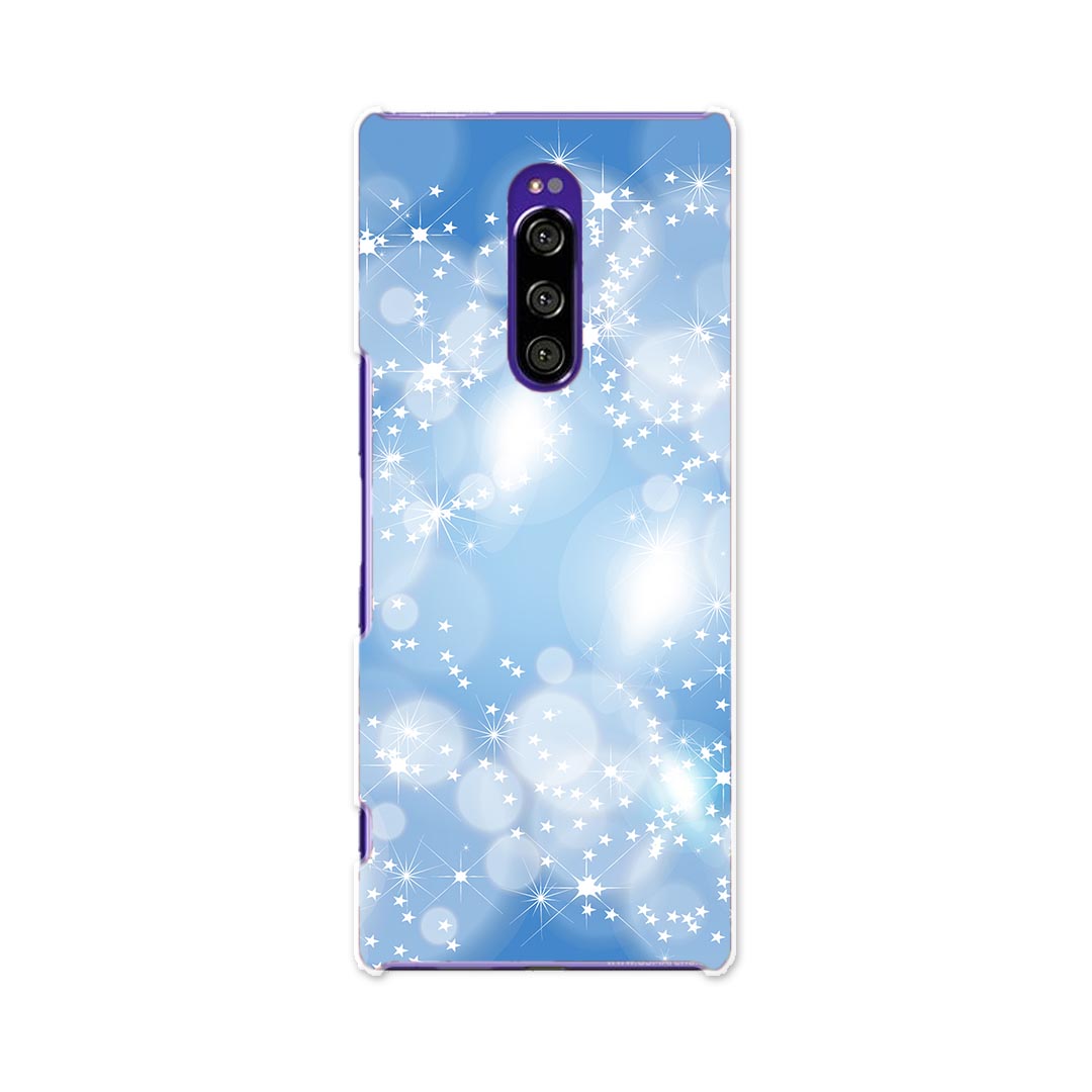 乐天商城 - 802SO Xperia 1 エクスペリア ワン softbank ソフトバンク 802so スマホ カバー ケース スマホケース スマホカバー PC ハードケース 001761 キラキラ　光