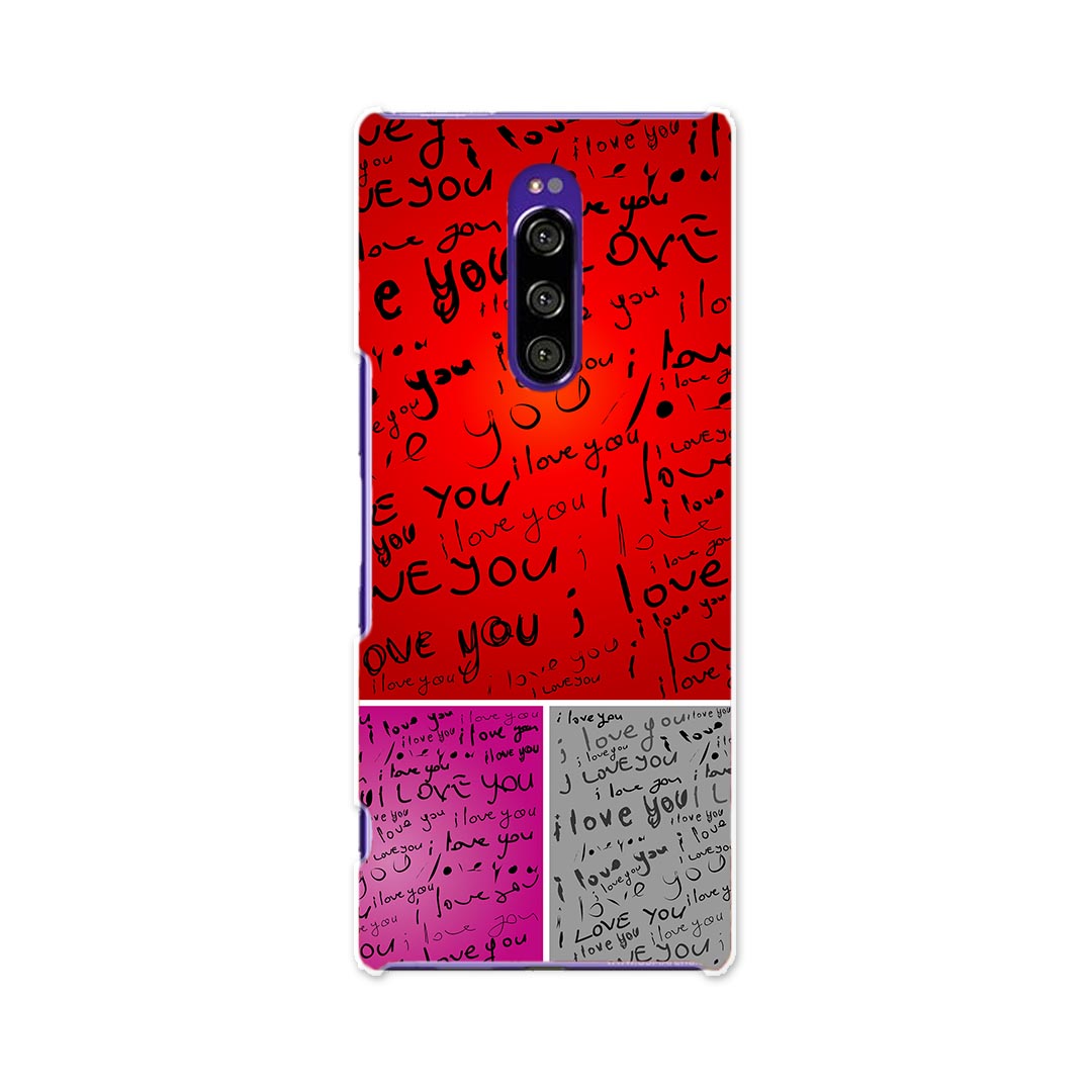 SOV40 Xperia 1 エクスペリア ワン au エーユー sov40 スマホ カバー ケース スマホケース スマホカバー TPU ソフトケース 004498 英語　文字