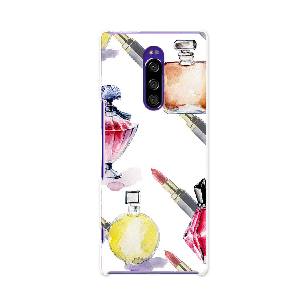 802SO Xperia 1 エクスペリア ワン softbank ソフトバンク 802so スマホ カバー ケース スマホケース スマホカバー PC ハードケース 012540 香水　リップ　おしゃれのサムネイル