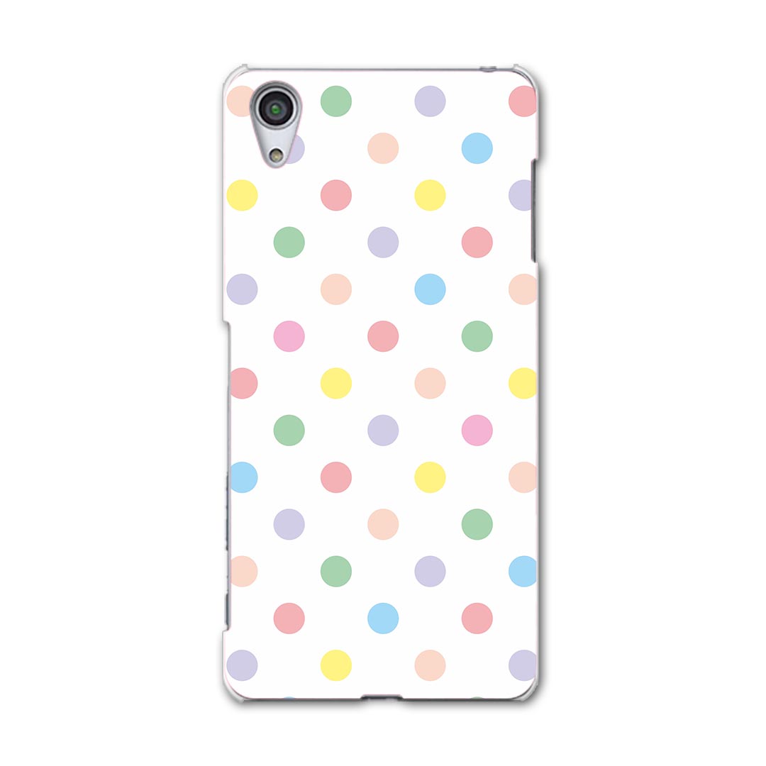 SOV33 スマホ カバー SOV33 ケース スマホケース スマホカバー TPU ソフトケース Xperia X Performance エクスペリア X パフォーマンス ドット 水玉 ポップ チェック・ボーダー 005216 Sony ソニー au エーユー