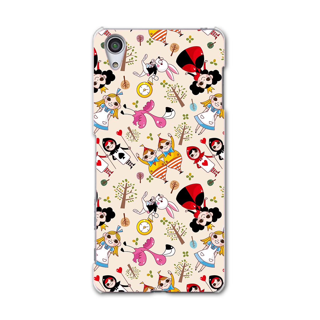 SOV33 Xperia X Performance エクスペリア X パフォーマンス au エーユー スマホ カバー スマホケース ハード pc ケース ハードケース イラスト ラブリー 006687