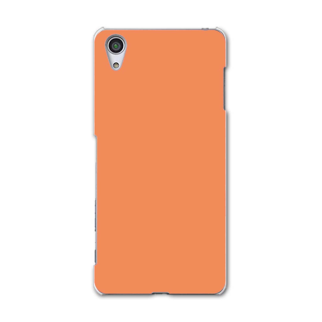 502SO Xperia X Performance エクスペリア X パフォーマンス softbank ソフトバンク 502so スマホ カバー ケース スマホケース スマホカバー TPU ソフトケース 009000 シンプル　無地　オレンジ