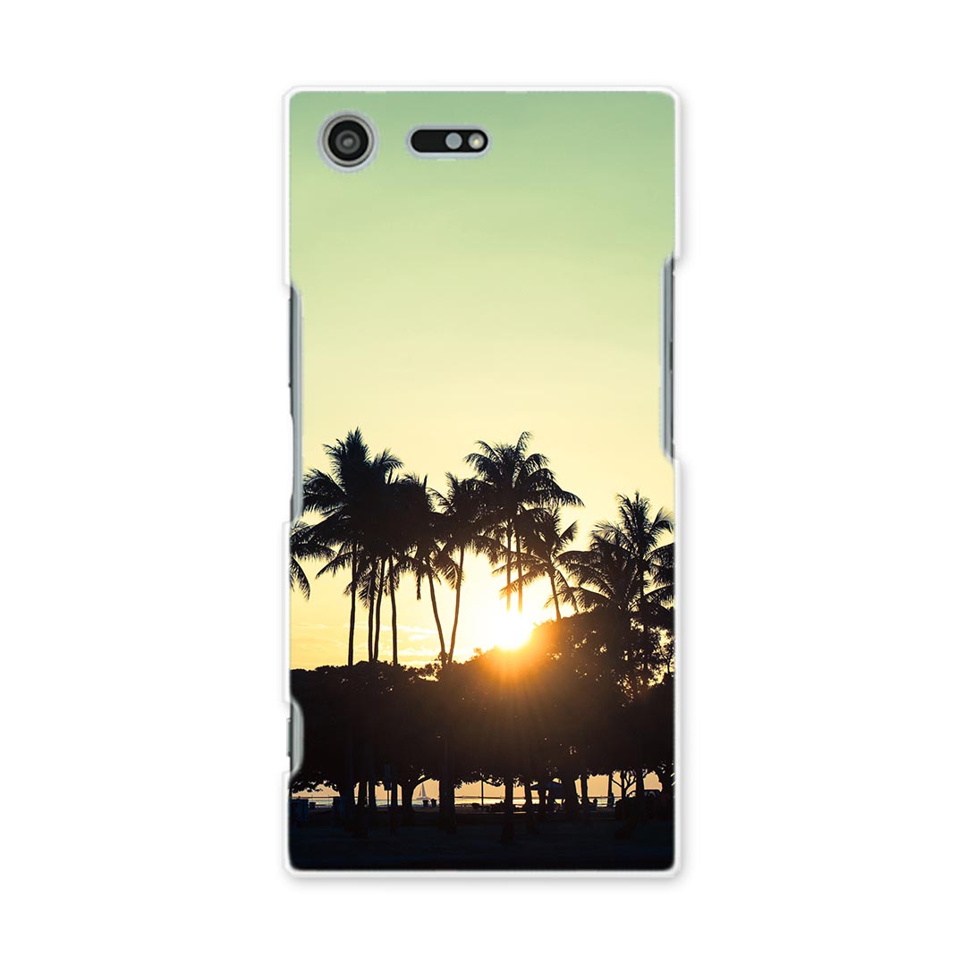 スマホ カバー あり ケース スマホケース スマホカバー TPU ソフトケース docomo au softbank 010212 風景　夕日　写真