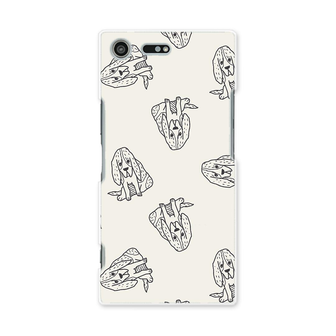 スマホ カバー あり ケース スマホケース スマホカバー TPU ソフトケース docomo au softbank 010699 犬　動物　イラスト