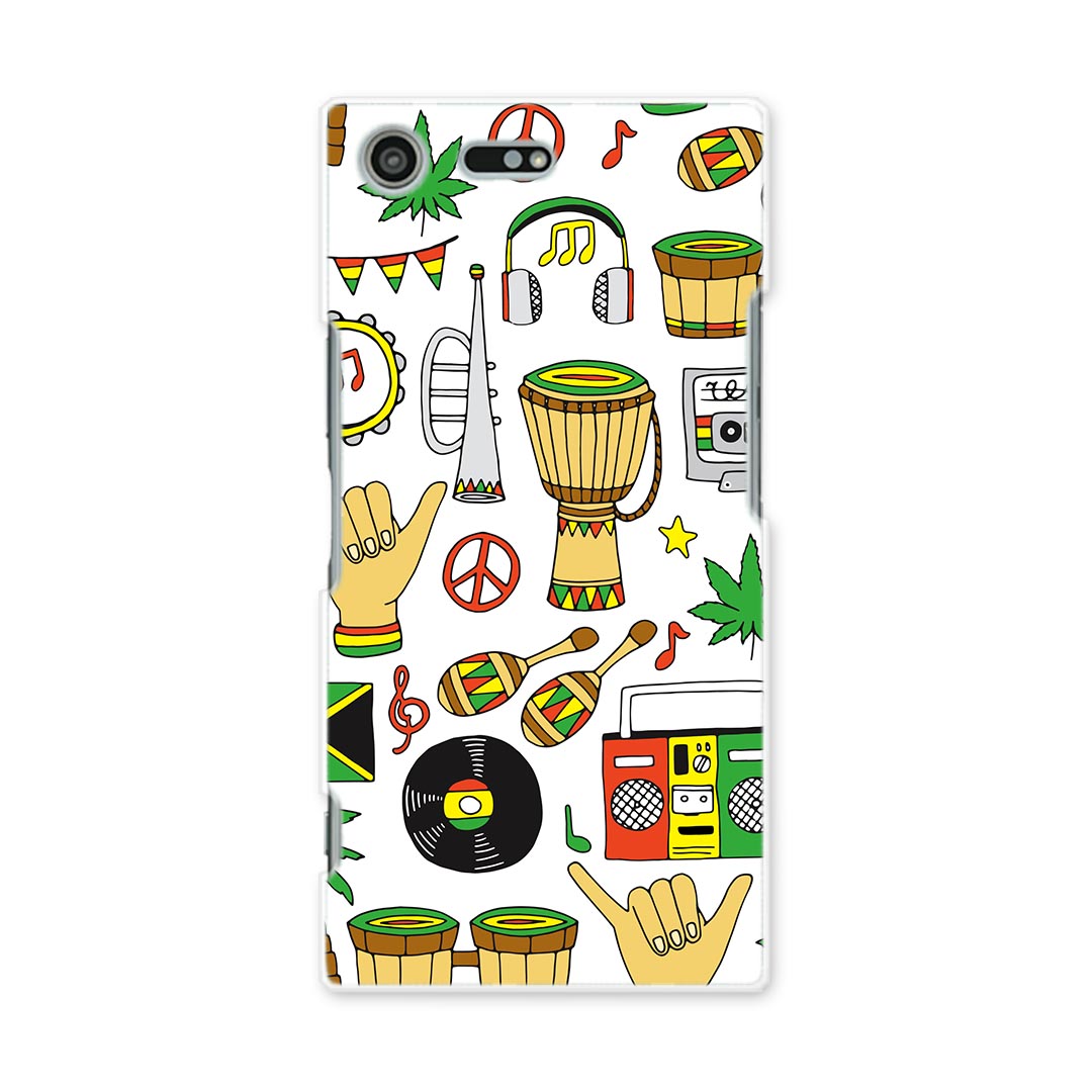 スマホ カバー あり ケース スマホケース スマホカバー TPU ソフトケース docomo au softbank 010915 レゲエ　音楽　ミュージック