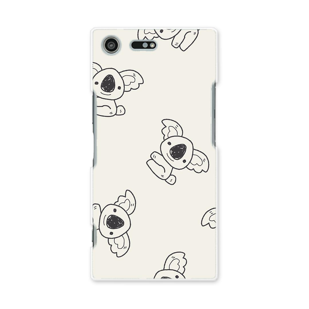 スマホ カバー あり ケース スマホケース スマホカバー TPU ソフトケース docomo au softbank 011206 動物　アニマル　コアラ