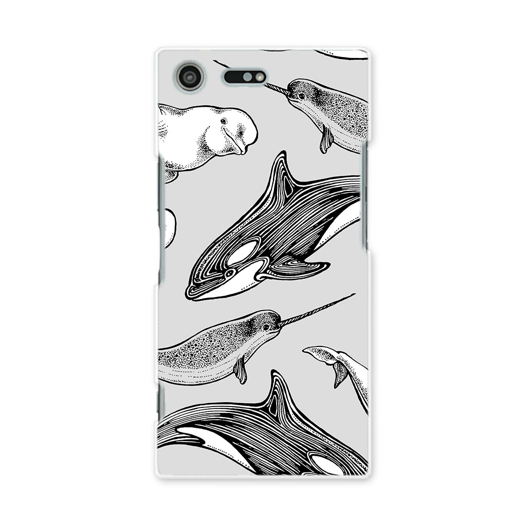 スマホ カバー あり ケース スマホケース スマホカバー TPU ソフトケース docomo au softbank 011423 海　生き物　アニマル