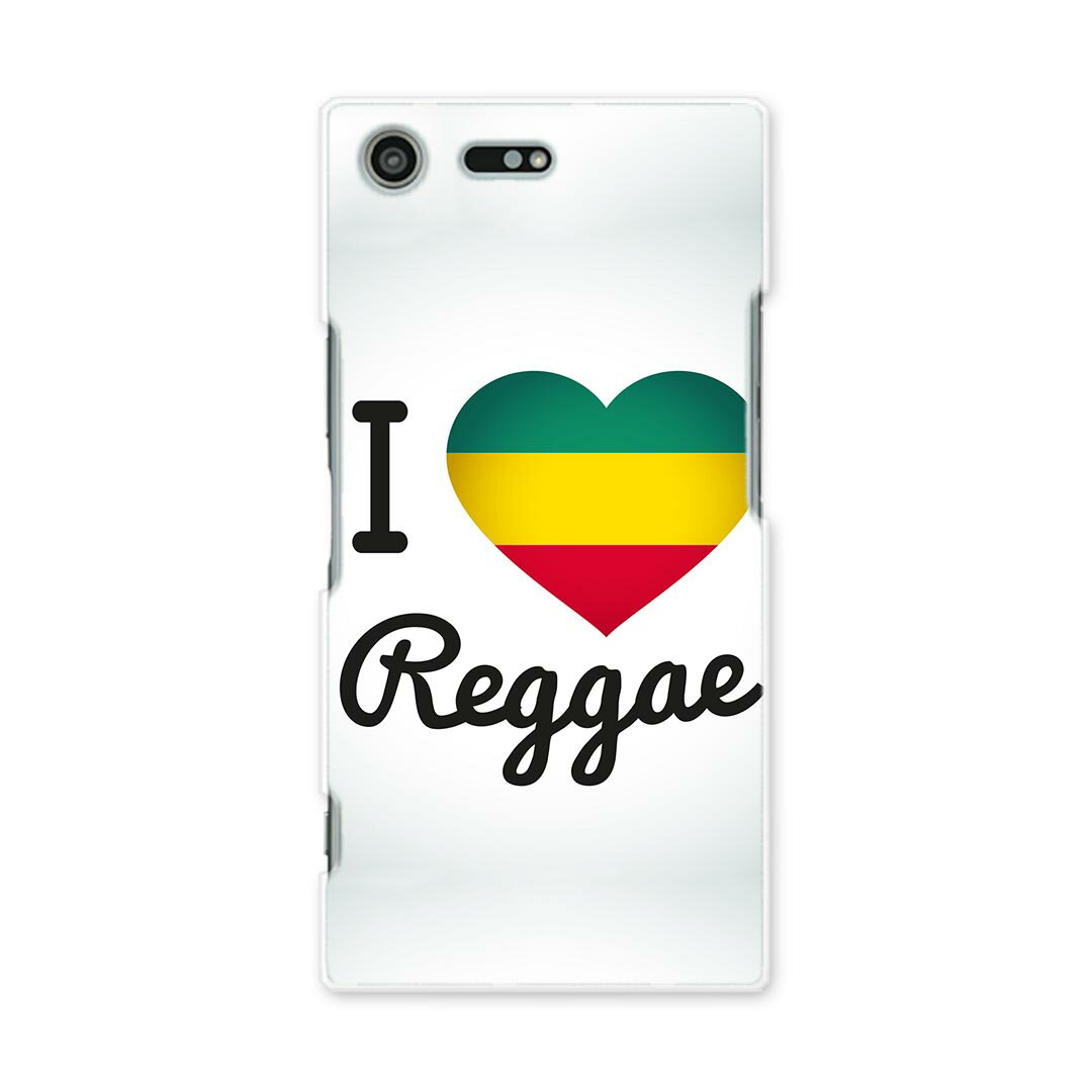 スマホ カバー あり ケース スマホケース スマホカバー TPU ソフトケース docomo au softbank 011742 レゲエ　ハート　英語