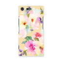 スマホ カバー あり ケース スマホケース スマホカバー TPU ソフトケース docomo au softbank 012055 花 かわいい パステル