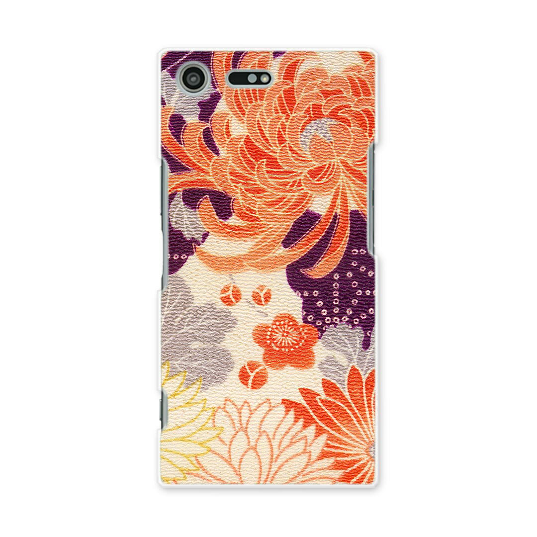 スマホ カバー あり ケース スマホケース スマホカバー TPU ソフトケース docomo au softbank 012295 和 和柄 花