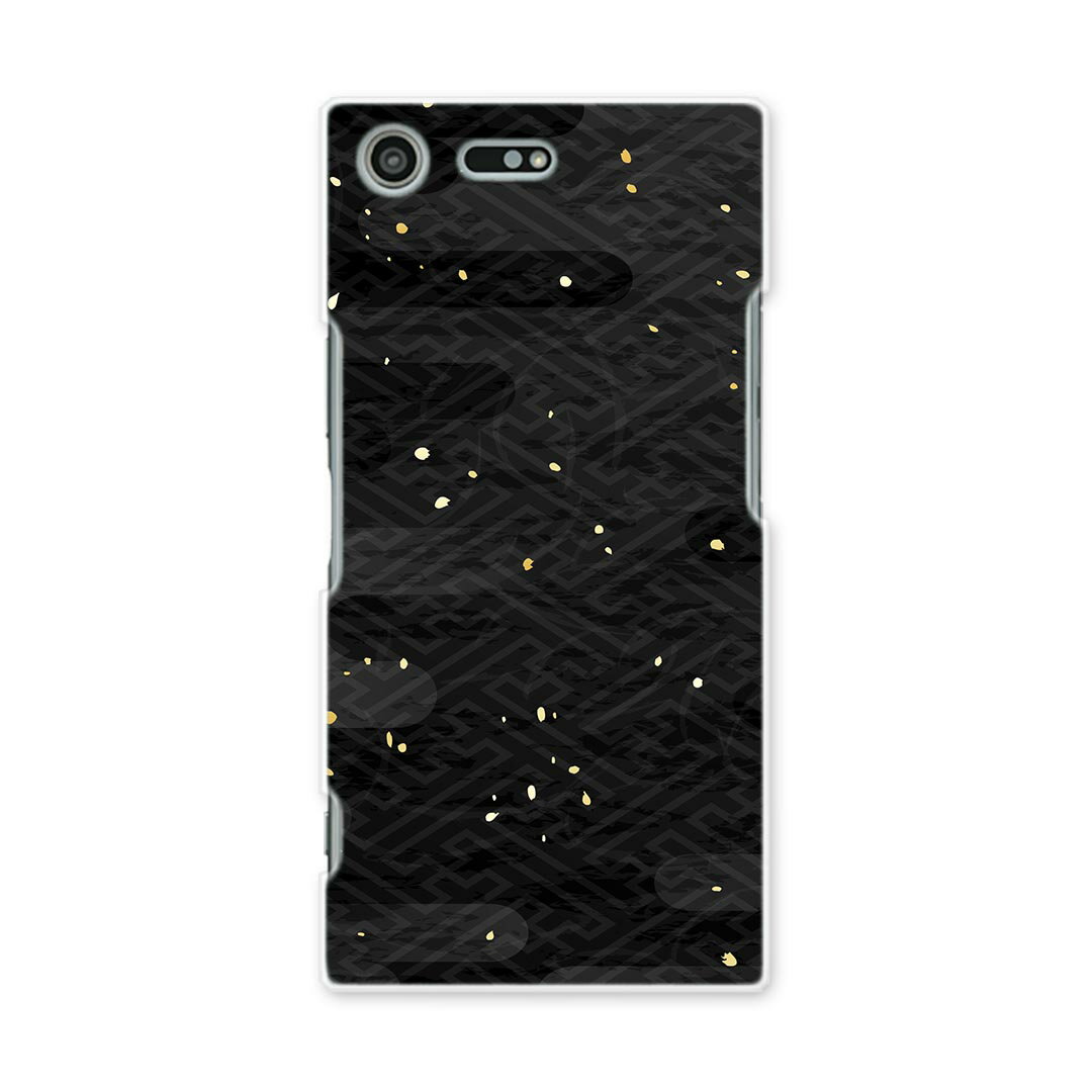 スマホ カバー あり ケース スマホケース スマホカバー TPU ソフトケース docomo au softbank 012814 和 和柄 黒