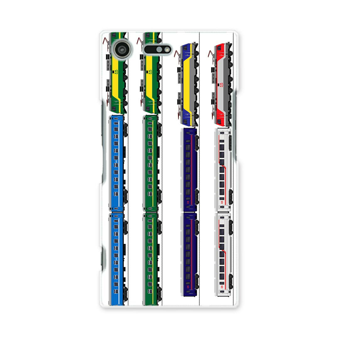 スマホ カバー あり ケース スマホケース スマホカバー TPU ソフトケース docomo au softbank 013213 乗り物　新幹線　電車