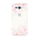 SO-05K Xperia XZ2 Compact エクスペリア エックスゼットツー コンパクト docomo so05k ドコモ スマホ カバー スマホケース スマホカバー PC ハードケース 000180 さくら ピンク 春