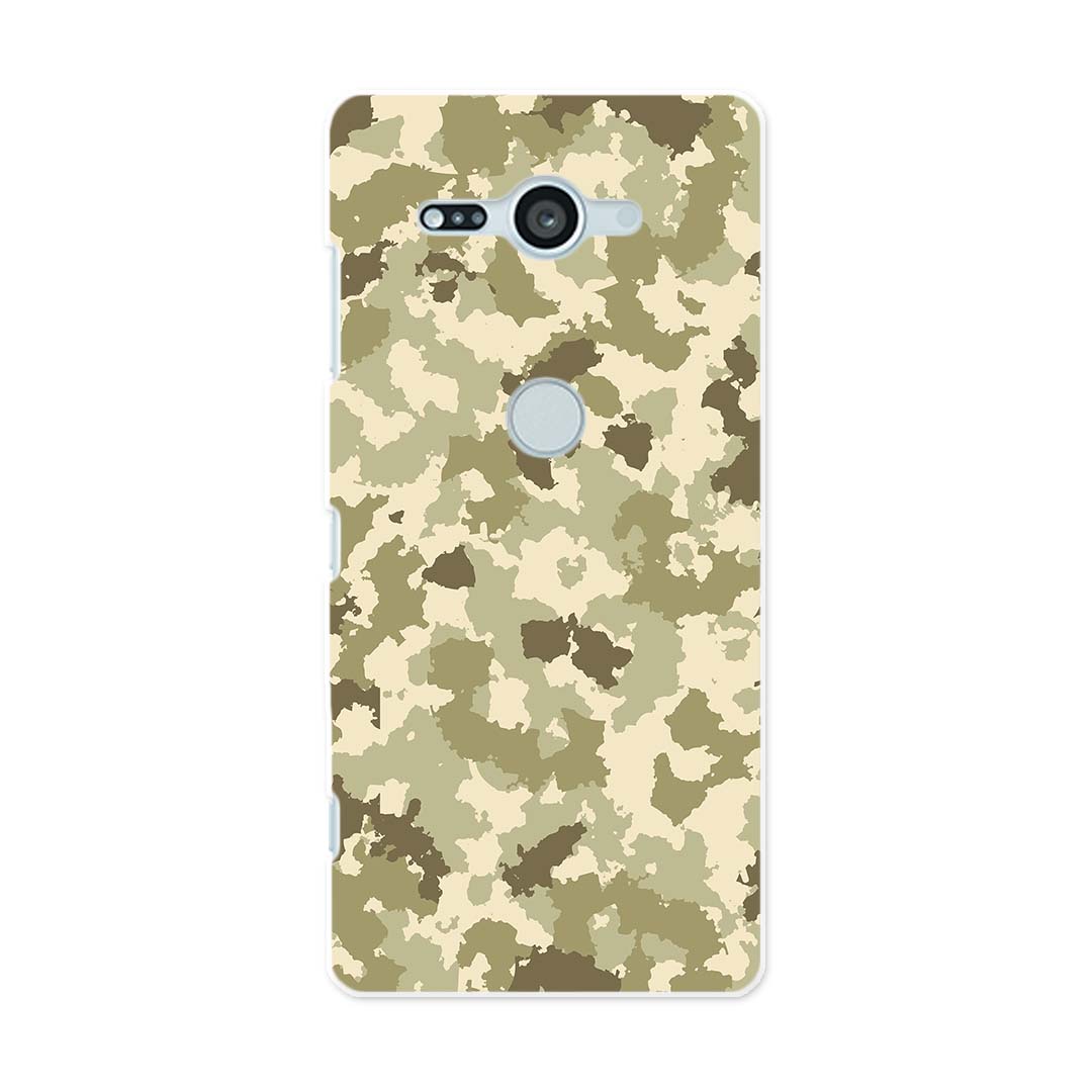 SO-05K Xperia XZ2 Compact エクスペリア エックスゼットツー コンパクト docomo so05k ドコモ スマホ カバー スマホケース スマホカバー PC ハードケース 005723 迷彩 模様