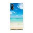 Xperia Ace II SO-41B エクスペリア ソニー SONY docomo ドコモスマホ カバー ケース スマホケース スマホカバー PC ハードケース 002856 海 空 写真