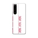 SOG03 SONY Xperia 1 III エクスペリア ソニー au エーユー スマホ カバー ケース スマホケース スマホカバー PC ハードケース 001198 ブタ 動物 イラスト