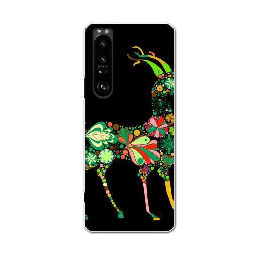 SOG03 SONY Xperia 1 III エクスペリア ソニー au エーユー スマホ カバー ケース スマホケース スマホカバー PC ハードケース 007619 花 フラワー 緑 グリーン 山羊 SOG03 SONY Xperia 1 III エクスペリア ソニー au エーユー スマホ カバー ケース スマホケース スマホカバー PC ハードケース 007619 花 フラワー 緑 グリーン 山羊