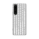 SO-51B Xperia 1 III エクスペリア ソニー SONY docomo ドコモスマホ カバー ケース スマホケース スマホカバー PC ハードケース 015920 模様 北欧 手描き