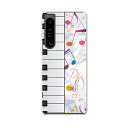 Xperia 1 IV 専用ハードケース SO-51C / SOG06 / A201SO 共通対応 so51c igcase スマホカバー カバー ケース pc ハードケース 002563 音楽 ピアノ カラフル(2)