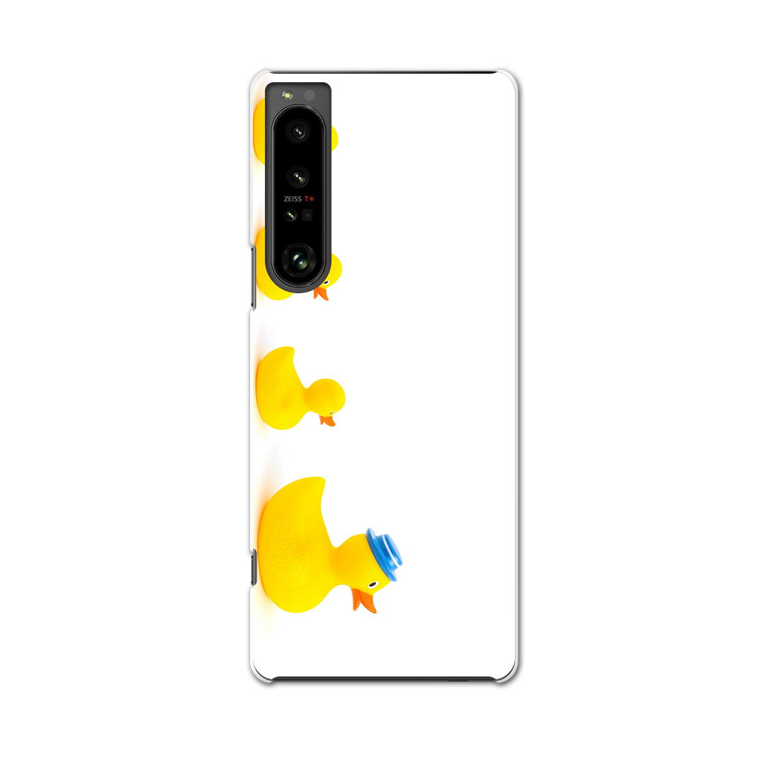 Xperia 1 IV 専用ハードケース SO-51C / SOG06 / A201SO 共通対応 so51c igcase スマホカバー カバー ケース pc ハードケース 002751 鳥　アヒル　動物