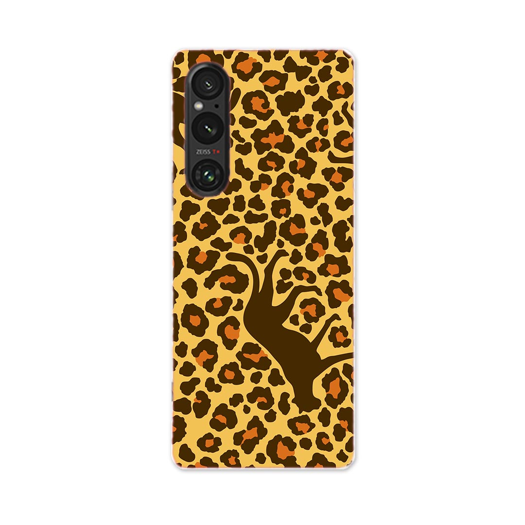 乐天商城 - Xperia 1 V SO-51D SOG10 XQ-DQ44 専用 ケース 共通対応 so51d igcase スマホカバー カバー ケース pc ハードケース 006797 アニマル 動物　ヒョウ柄　模様