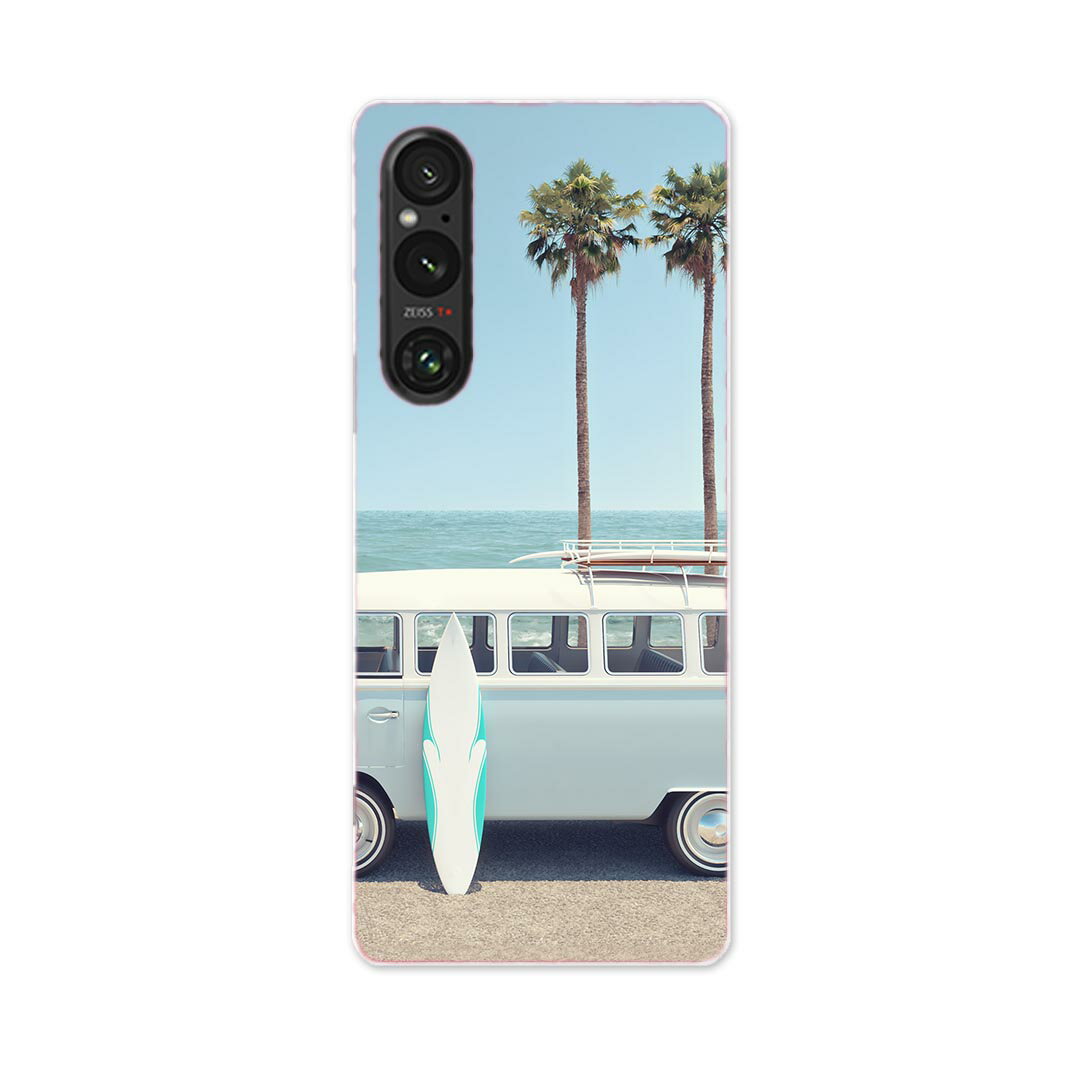 Xperia 1 V SO-51D SOG10 XQ-DQ44 専用 ケース 共通対応 so51d igcase スマホカバー カバー ケース pc ハードケース 014588 サーフィン 車 写真