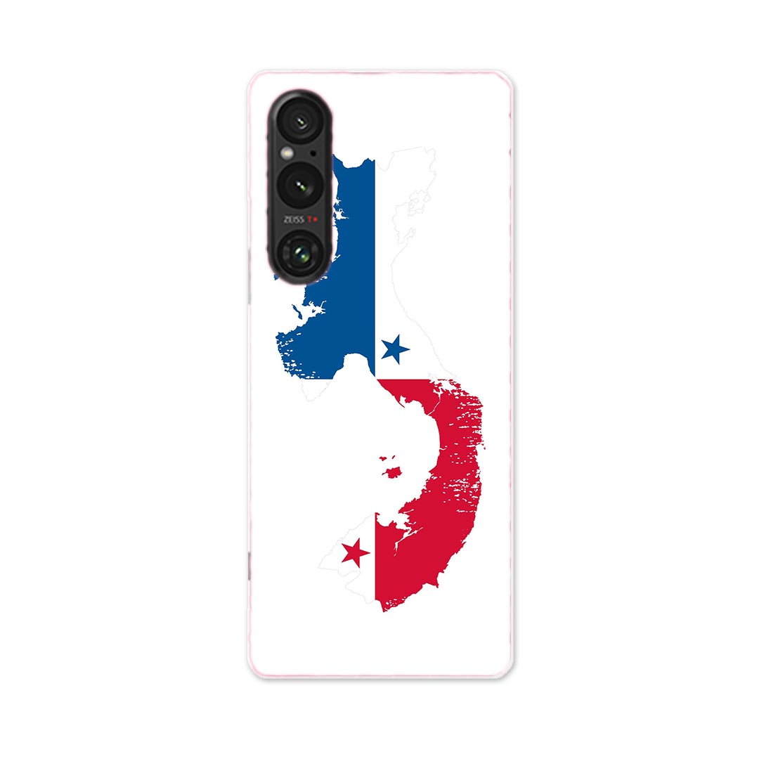 Xperia 1 V SO-51D SOG10 XQ-DQ44 専用 ケース 共通対応 so51d igcase スマホカバー カバー ケース pc ハードケース 018918 国旗 panama パナマ