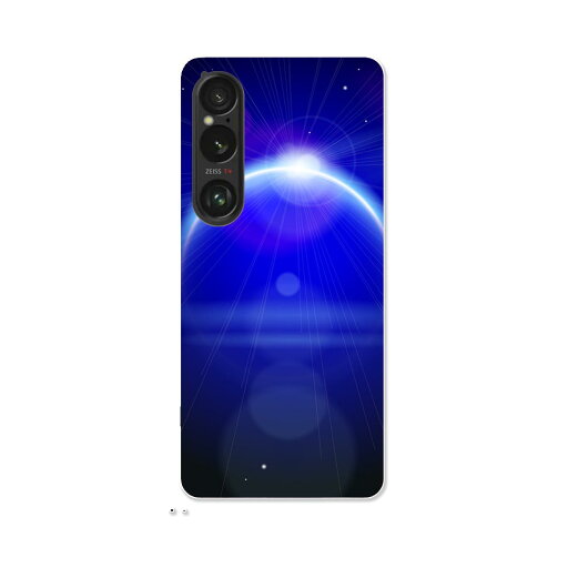 Xperia 1 VI 用 ハードケース SO-51E / SOG13 / A401SO 共通対応 ハード ケース so51e 対応 ケース カバー 002218 宇宙 青 シンプル Xperia 1 VI 用 ハードケース SO-51E / SOG13 / A401SO 共通対応 ハード ケース so51e 対応 ケース カバー 002218 宇宙 青 シンプル