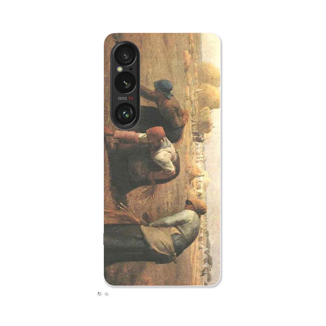 Xperia 1 VI 用 ハードケース SO-51E / SOG13 / A401SO 共通対応 ハード ケース so51e 対応 ケース カバー 003249 外国 絵画 イラスト