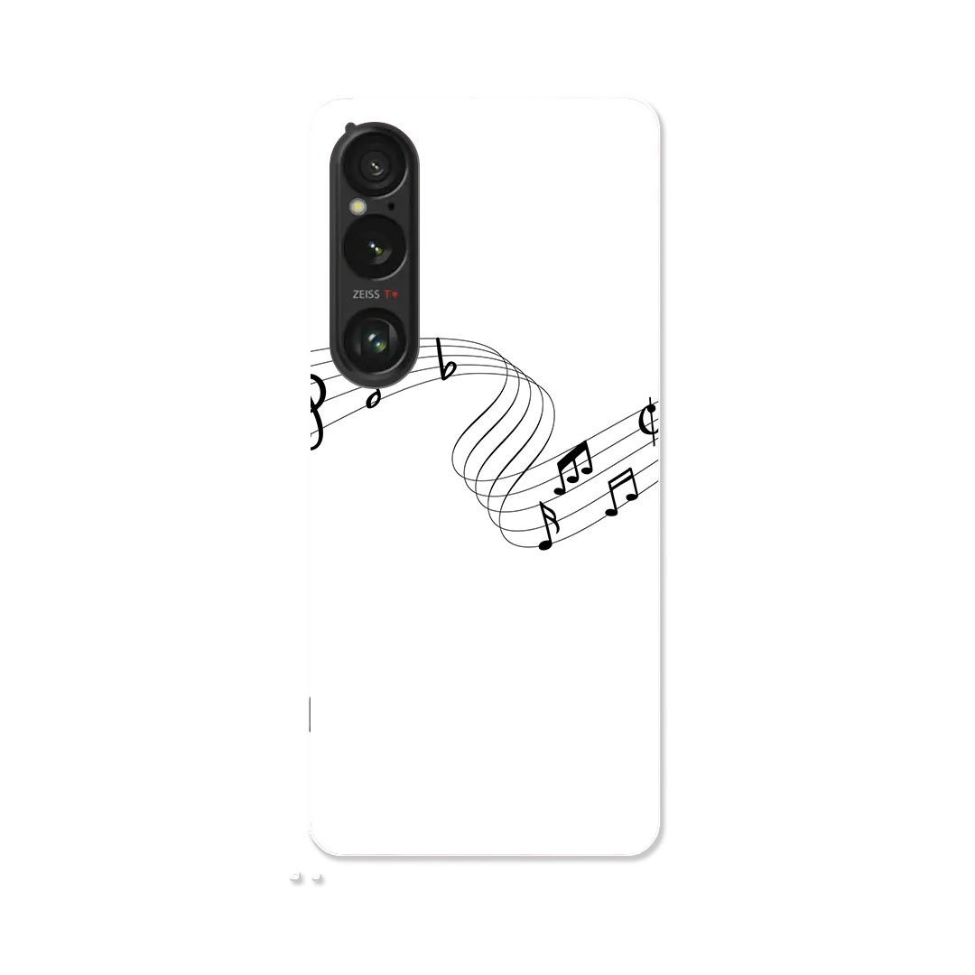 乐天商城 - Xperia 1 VI 用 ハードケース SO-51E / SOG13 / A401SO 共通対応 ハード ケース so51e 対応 ケース カバー 031889 音符 いろいろ 楽譜