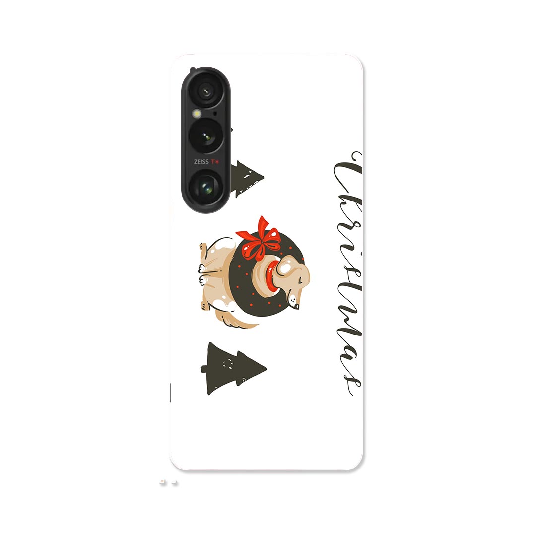 Xperia 1 VI 用 ハードケース SO-51E / SOG13 / A401SO 共通対応 ハード ケース so51e 対応 ケース カバー 033466 犬 DOG