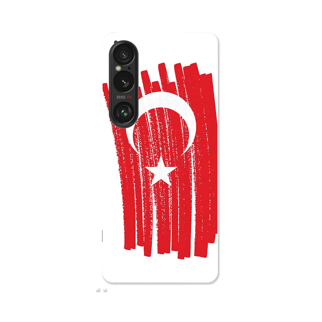 Xperia 1 VI 用 ハードケース SO-51E / SOG13 / A401SO 共通対応 ハード ケース so51e 対応 ケース カバー 018586 turkey トルコ共和国