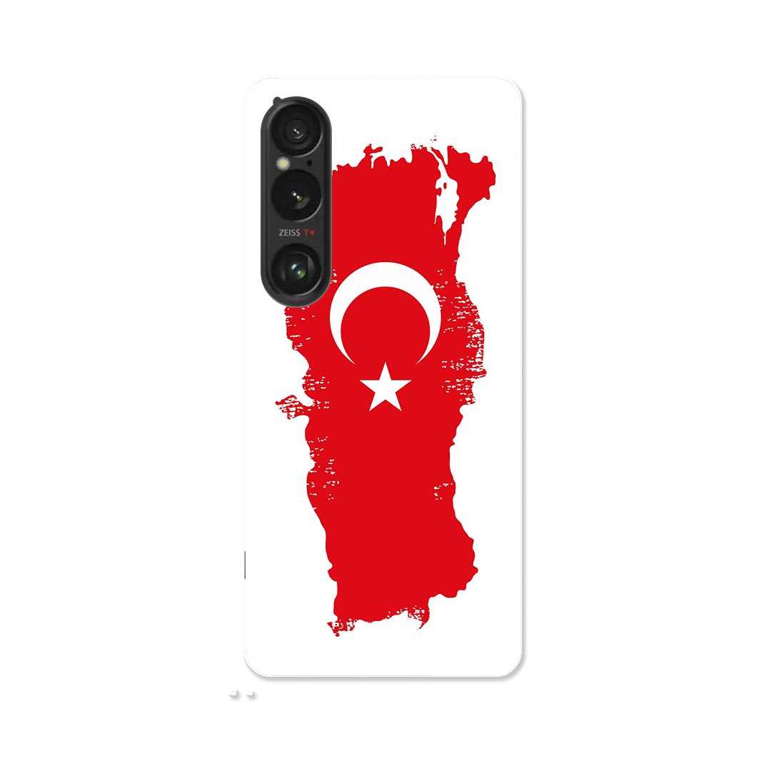 Xperia 1 VI 用 ハードケース SO-51E / SOG13 / A401SO 共通対応 ハード ケース so51e 対応 ケース カバー 018971 turkey トルコ