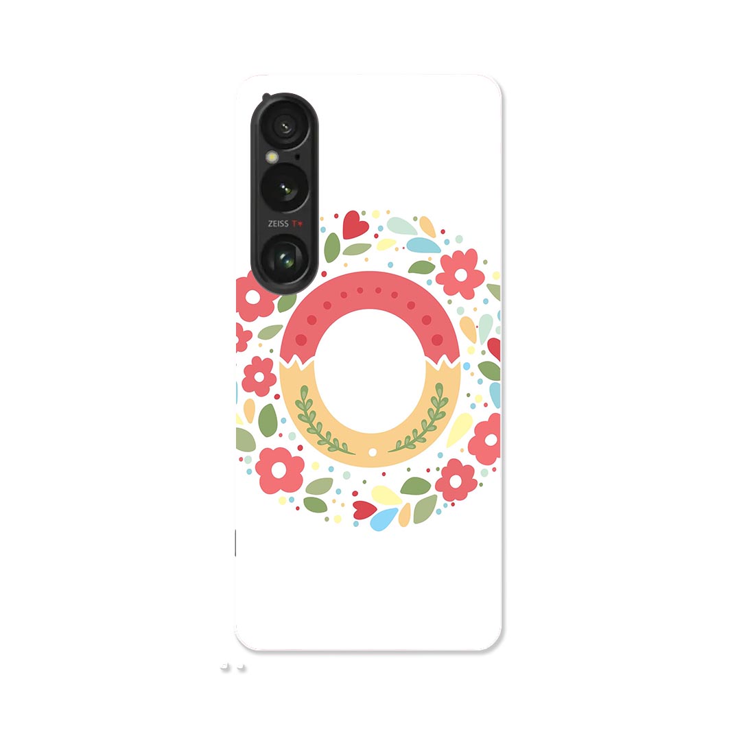 乐天商城 - Xperia 1 VI 用 ハードケース SO-51E / SOG13 / A401SO 共通対応 ハード ケース so51e 対応 ケース カバー 019284 文字 o アルファベット