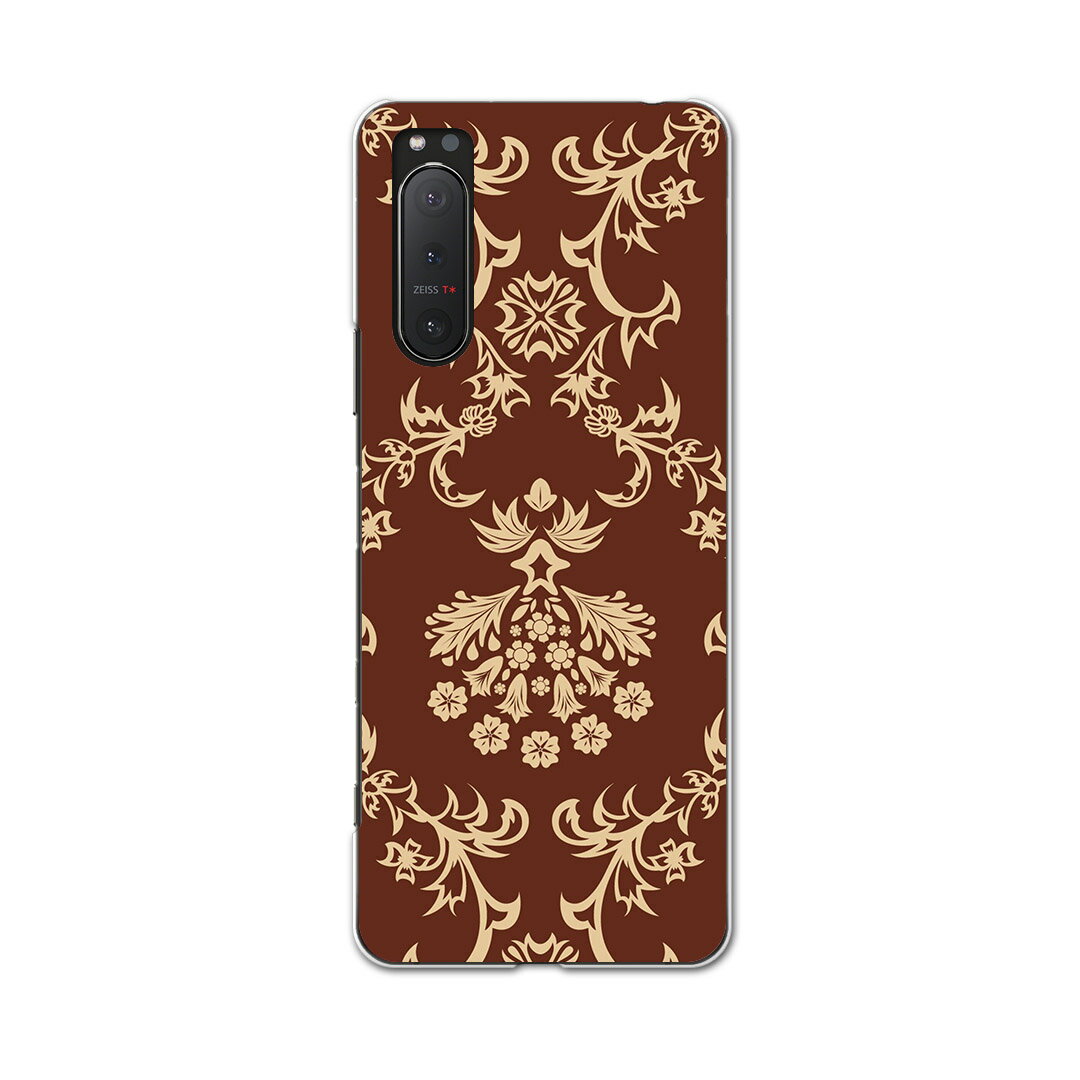 乐天商城 - Xperia 5 II SO-52A 専用ハードケース igcase ドコモ docomo スマホカバー カバー ケース pc ハードケース 000378 その他 茶色　デザイン